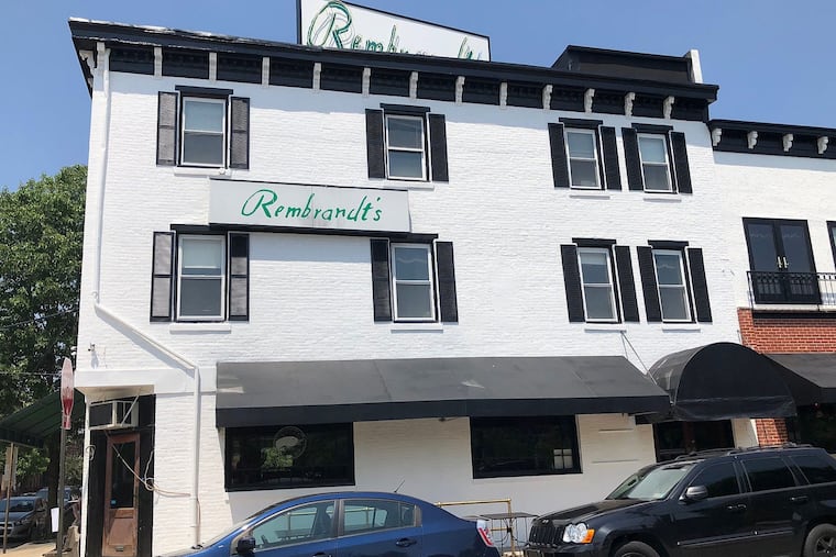 "Frankie Ann's" under its former name and ownership as "Rembrandt's" at 23rd and Aspen Streets in Fairmount.