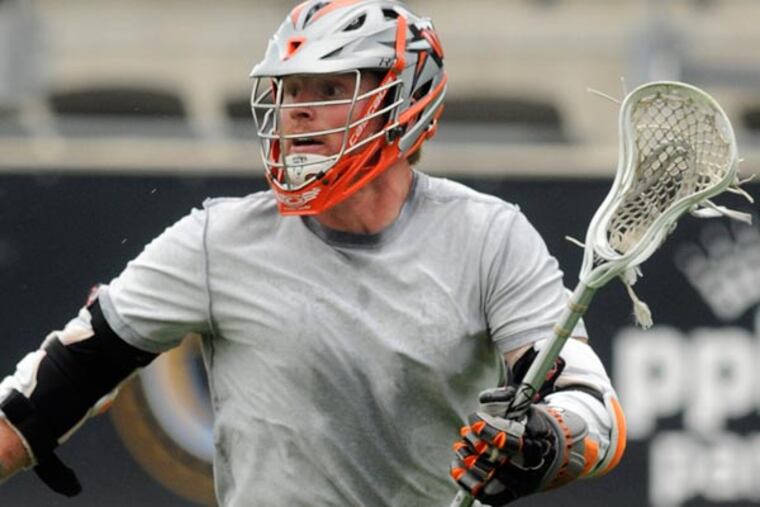 Brendan Mundorf of the Denver Outlaws. (Tom Gralish/Staff Photographer)