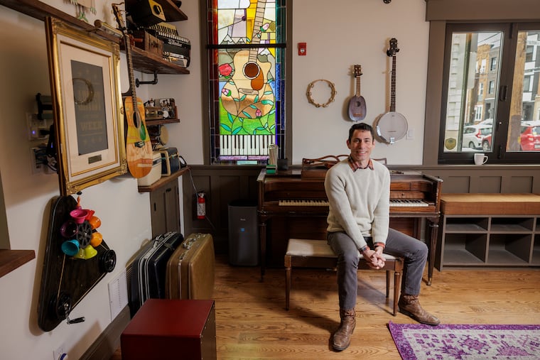 John Francisco, founder of Mister John’s Music. His school teaches music appreciation to young children and adults.