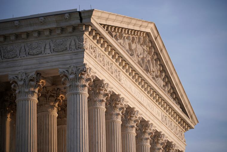 The Supreme Court is seen in Washington.