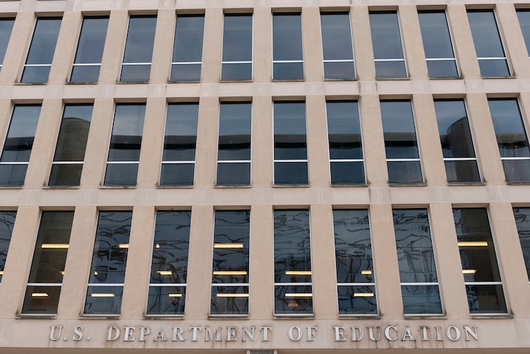 FILE - The U.S. Department of Education building is seen in Washington, Nov. 18, 2024.