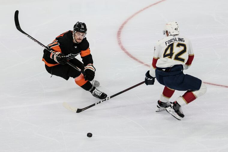 Flyers Travis Konecny is nearing a return to the lineup and will take warmups on Thursday night before the team decides if he is fit to play against the Tampa Bay Lightning.