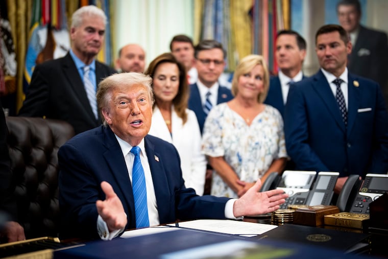 President Donald Trump delivers remarks and signs The Secure America Act Bill in the Oval Office of the White House in Washington, Wednesday June, 10, 2026. Group of 7 meetings once embodied the effort to sustain the global diplomatic order. This year’s gathering, starting on Monday, symbolizes its fragmentation.
