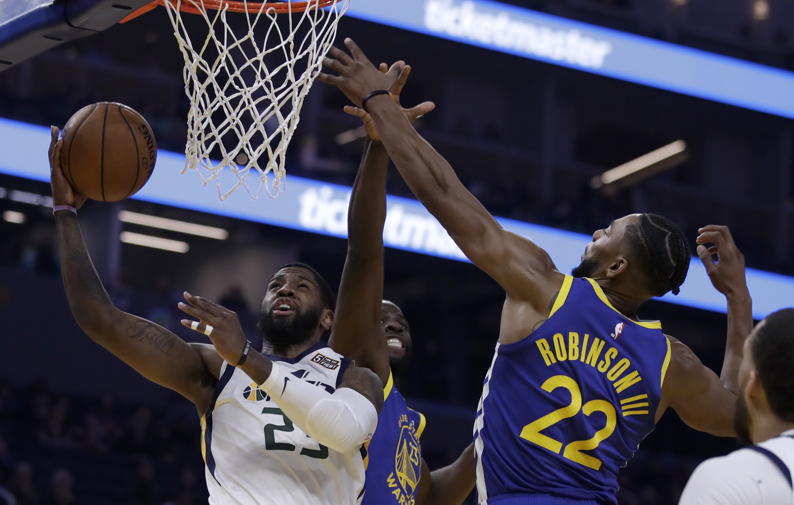 Glenn Robinson III playing against the Utah Jazz on Jan. 22.