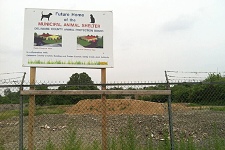 Plans to build a Municipal Animal Shelter in Darby Township have been tabled after the Delaware County county council declined to back a $2 million bond. (Mari A. Schaefer / Staff)