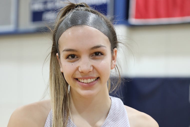 Isabella Runyan, Moorestown Friend School Girls' basketball player
Dec.12, 2018 AKIRA SUWA / For The Inquirer.