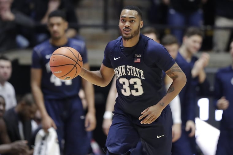 File photo: Penn State guard Shep Garner had 19 points in Tuesday’s win over Marquette in the NIT quarterfinals.