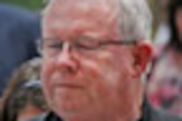 Monsignor William Lynn arrives at the Criminal Justice Center in Philadelphia for the reading of the verdict on Friday afternoon June 22, 2012. Msgr Lynn is accused of conspiracy to cover up the alleged abuse by Catholic priests. ( ALEJANDRO A. ALVAREZ / STAFF PHOTOGRAPHER )