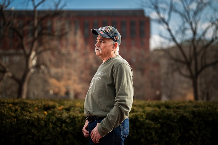 Stacy Wade Hager near the White House: He was sent to prison for his role in the Jan. 6, 2021, attack on the Capitol and pardoned by President Donald Trump in January 2025.