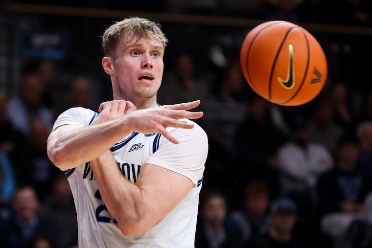 Villanova's Duke Brennan scored 21 points and added 12 rebounds to lead the Wildcats in a Saturday road win against Creighton.