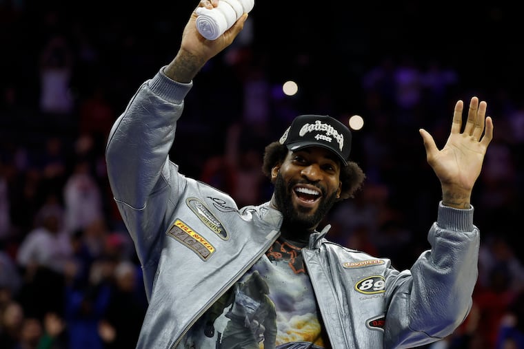 Sixers center Andre Drummond missed the last 17 games of the season with a toe injury and played in just 40 overall.