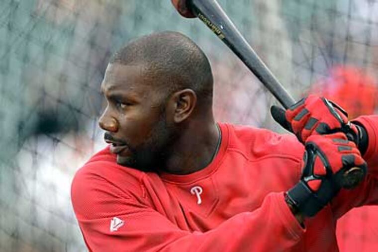 Ryan Howard has averaged nearly 50 home runs a year over the last four seasons. (Marcio Jose Sanchez/AP)