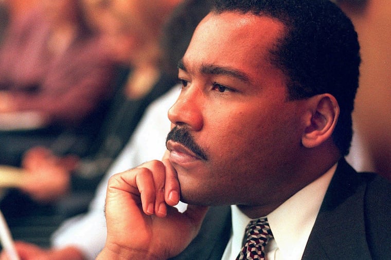 Dexter King, son of the late civil rights leader Martin Luther King Jr.
