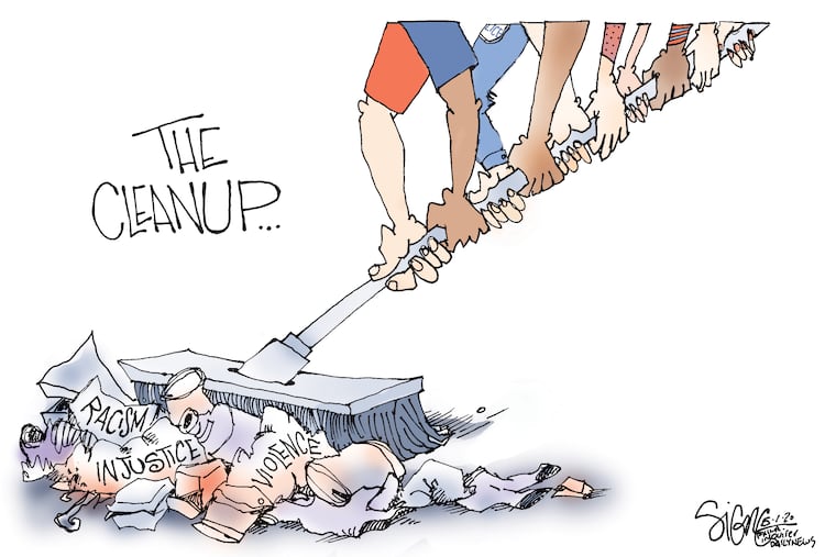 Time for cleaning up
TOON01
The Cleanup