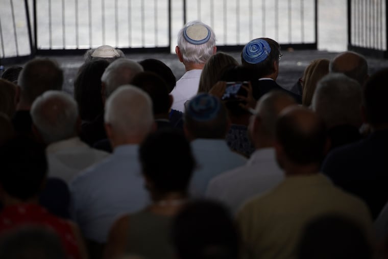 Members of the Jewish community attended the groundbreaking ceremony for the new Tree of Life complex in Pittsburgh on June 23. The new structure is replacing the Tree of Life synagogue where 11 worshipers were murdered in 2018 in the deadliest antisemitic attack in U.S. history.