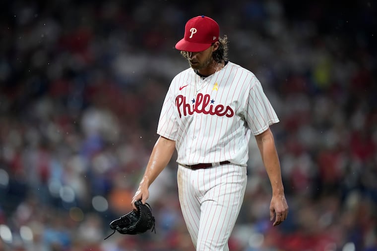 Aaron Nola is coming off career-high usage after last year’s playoff run, and he's showing signs of wear.