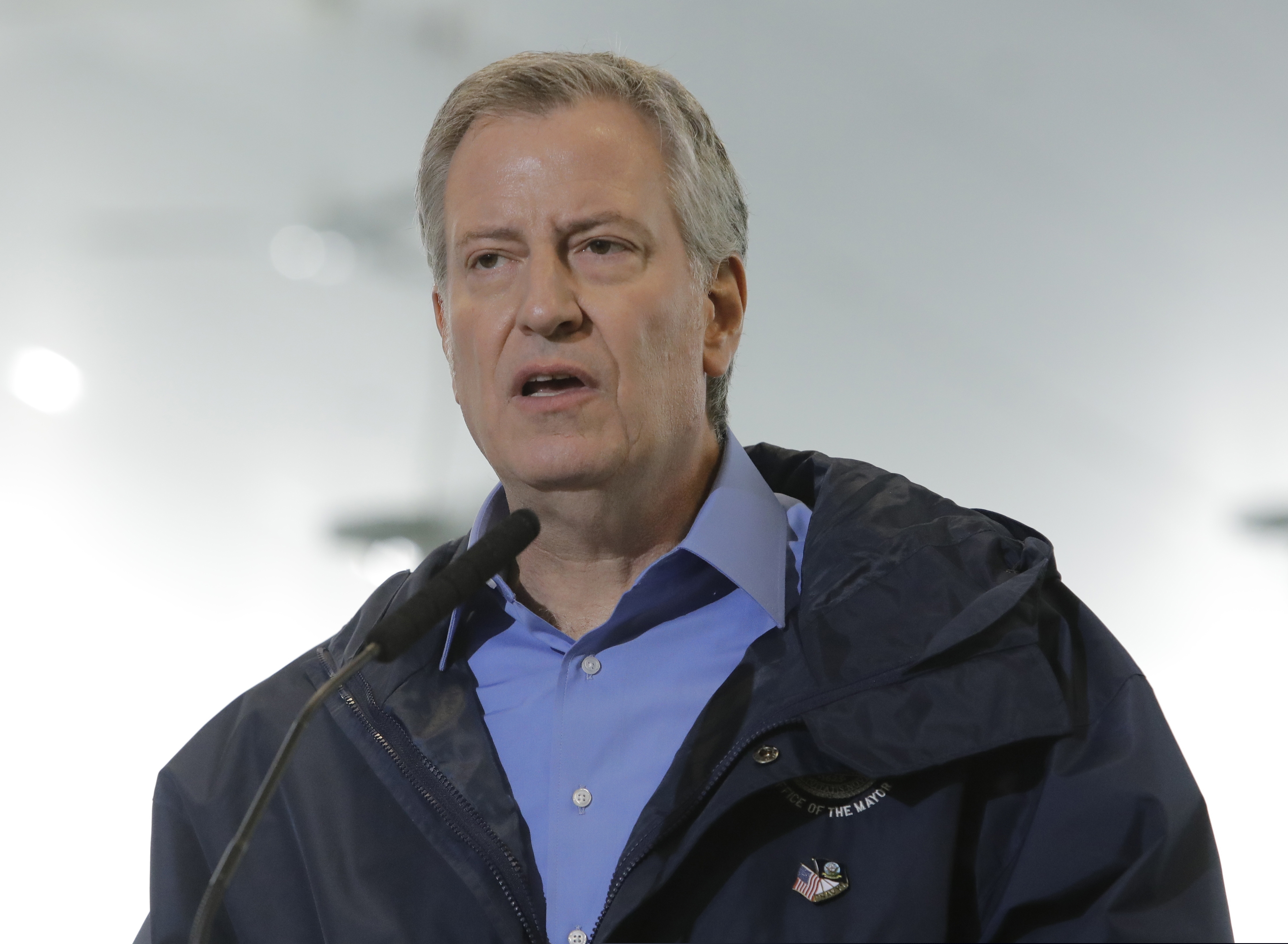 New York Mayor Bill de Blasio says the number of contact tracers in his city will swell by 1,000 by the end of May, as part of the city's Test and Trace Corps.