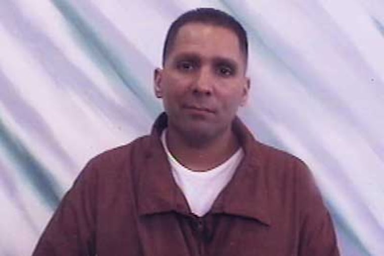 Dale Gardner, now 38, in state prison in Fayette County, where he is serving a life sentence for a 1988 murder.