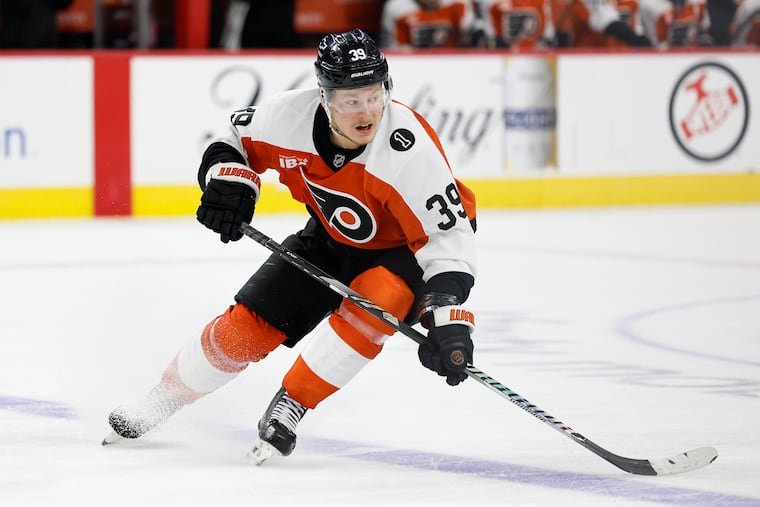 Flyers winger Matvei Michkov said he feels "light on the ice" after a break spent working hard and training.