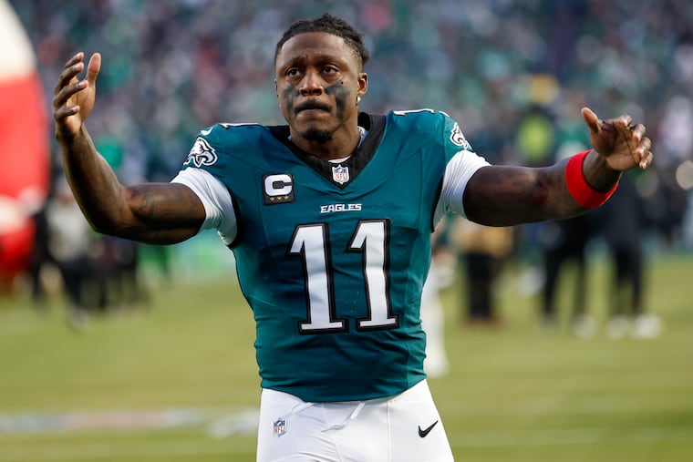 The path to potentially replacing A.J. Brown isn't clear for the Eagles.