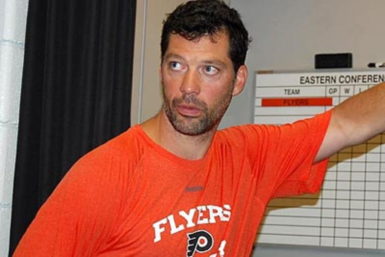 Bill Guerin, 39, will attend Flyers training camp on a tryout. (Photo courtesy of the Philadelphia Flyers)