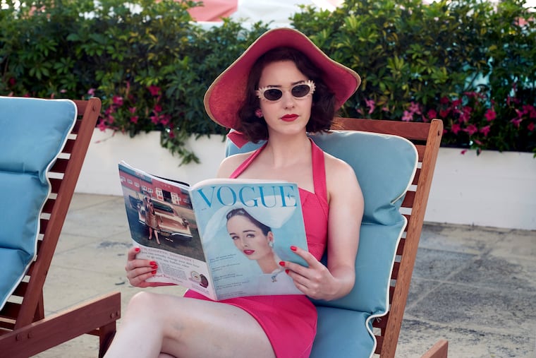 Rachel Brosnahan as Midge Maisel in "The Marvelous Mrs. Maisel." MUST CREDIT: Nicole Rivelli/Amazon Studios