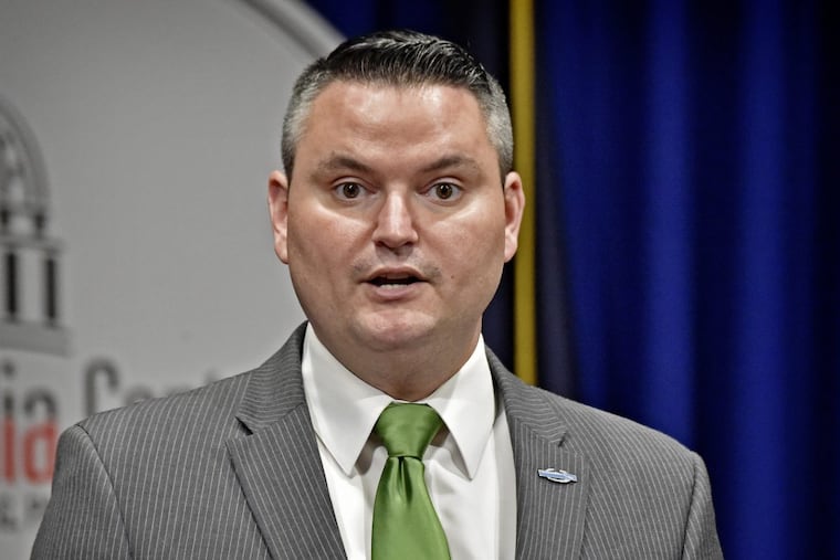 State Rep. Nick Miccarelli, of Ridley Park, Delaware County. BLAINE SHAHAN | Staff Photographer | LNP Media Group