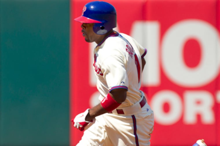 Phillies shortstop Jimmy Rollins was benched in the team's 3-2 win over the Mets. (Ed Hille/Staff Photographer )