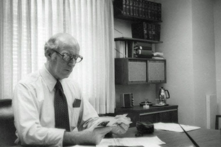 Mr. O'Dea worked at The Inquirer in general accounting, circulation, and labor relations.