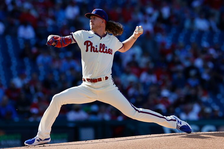Bailey Falter is scheduled to pitch for the Phillies on Friday against the Nationals in Washington.