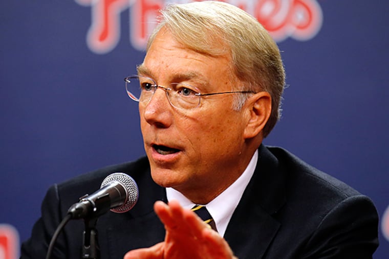 Phillies president Andy MacPhail.
