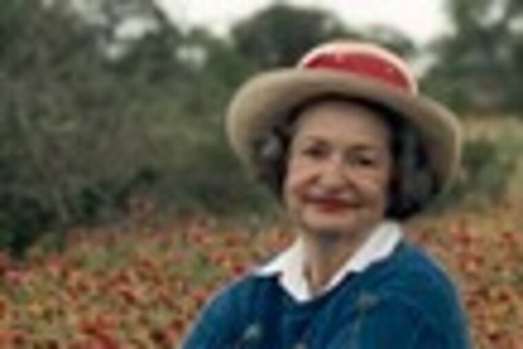 Lady Bird Johnson in 1990. She championed not only her president mate but conservation programs that live on.