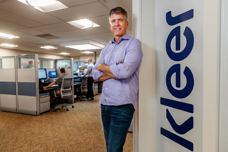 Dave Monahan is founder and chief executive of Kleer LLC, a Wayne startup that that offers a dental "membership" program people who don't have dental insurance. About 1,000 dentists have signed up for the platform.