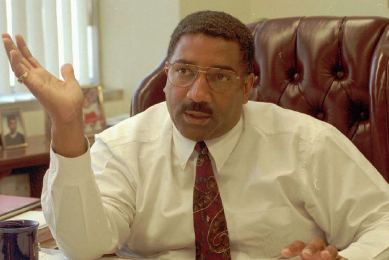 After leaving Philadelphia , Willie L. Williams took charge of the Los Angeles Police Department. NICK UT / Associated Press