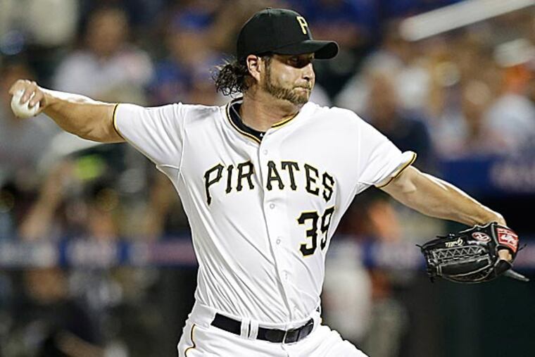 Pirates closer Jason Grilli. (Kathy Willens/AP)