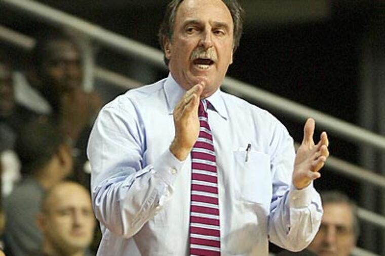 "Our kids understand that they have to play their best," Fran Dunphy said of tonight's game. (Yong Kim/Staff file photo)