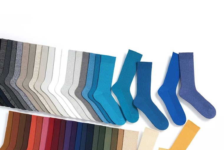 Decisions, like finding the right socks, can be tougher to make now that online sellers offer 80,000 options. (Uniqlo/TNS)