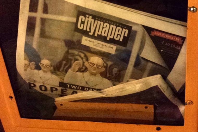 On Wednesday, the parent company of Philadelphia Weekly announced that it had purchased City Paper, and would publish its last issue this week.