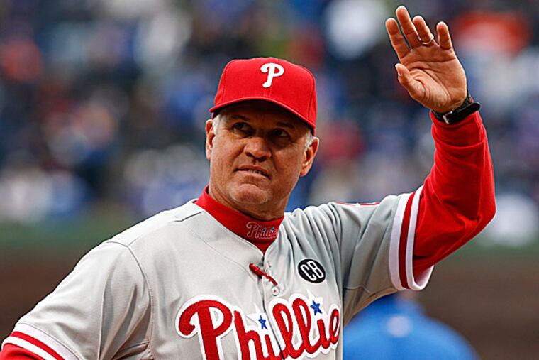 Phillies manager Ryne Sandberg. (Andrew A. Nelles/AP)