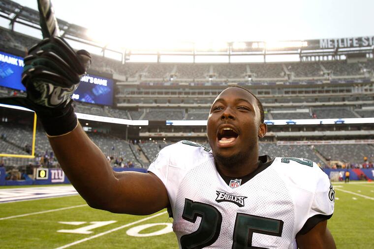 Eagles running back LeSean McCoy. (David Maialetti/Staff Photographer)