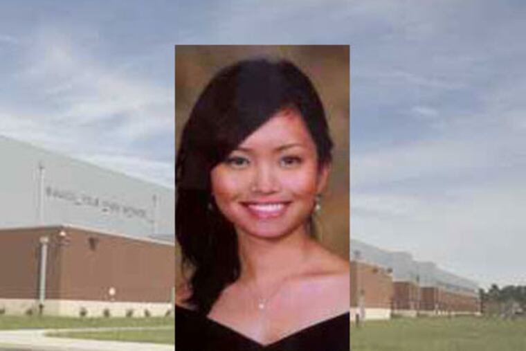 Madina Sem, one of eight sisters, was an artist headed to college. A high school senior, she had just left Fels High (background) when she was struck and killed by a car that jumped a curb.