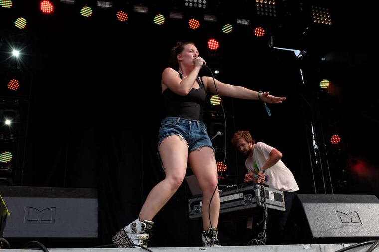 Indie pop duo Sylvan Esso performs Friday at the Firefly Music Festival in Dover, Del. This year's sold-out festival features Paul McCartney, the Killers, and Kings of Leon. Look for Dan DeLuca's review on Philly.com.