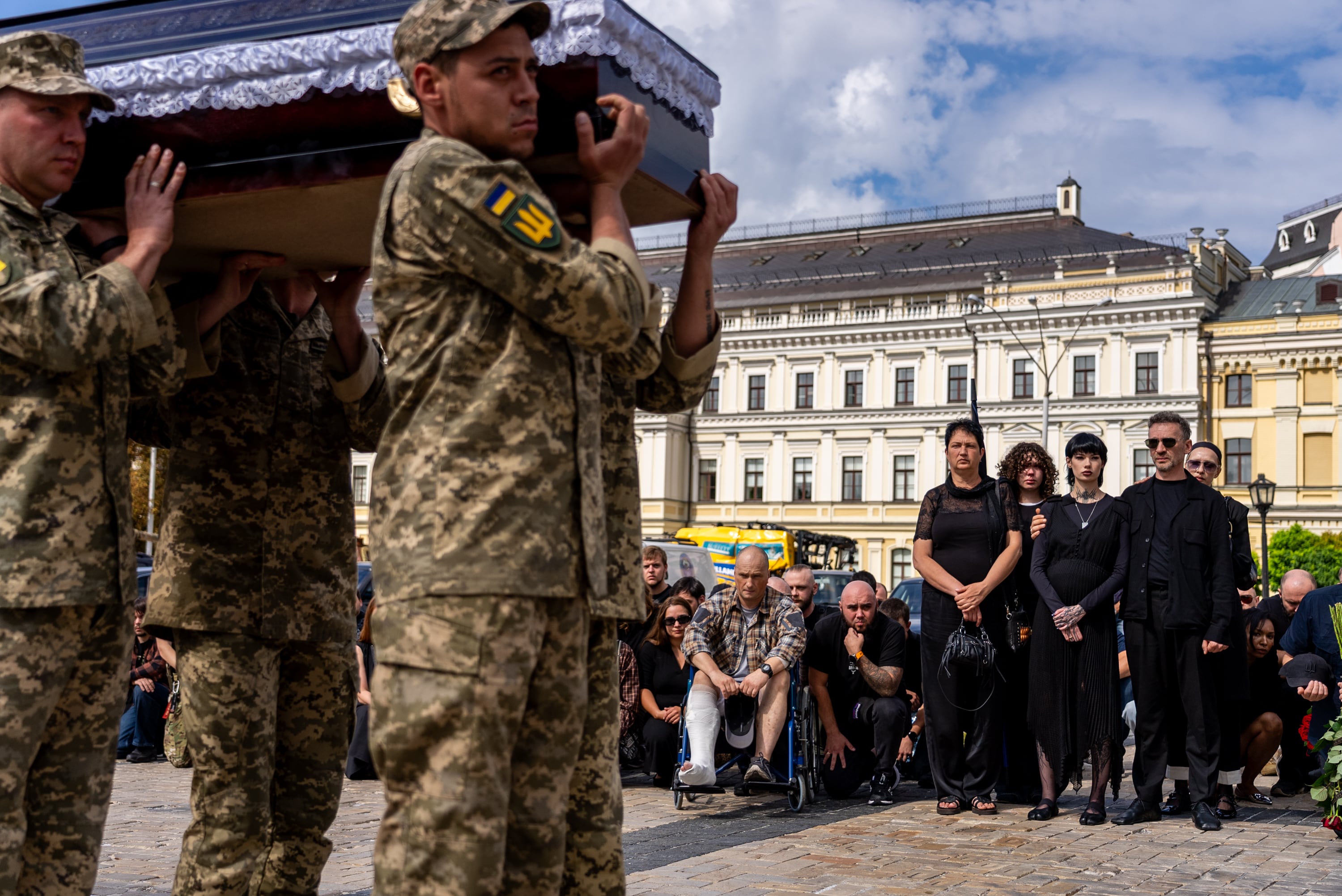 Pregnant widow mourns 21-year-old soldier killed in Ukraine combat