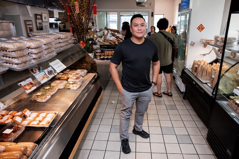Owner Victor Nguyen posed for a portrait at Ba Le Bakery on Thursday, July 16, 2026, in Philadelphia.