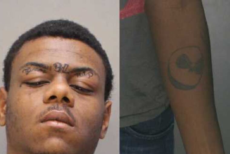 Khaleem Martin is wanted in the fatal shooting of Amber Jackson. Besides facial tattoos, police say Martin has a tattoo of a flower on his right arm.