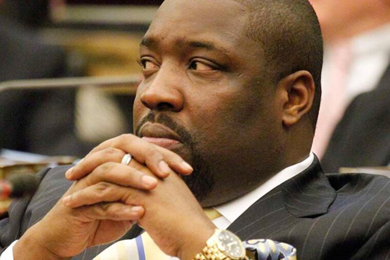 Councilman Kenyatta Johnson wants an explanation from CSX on what happened when a train derailed on a bridge this week. (AKIRA SUWA / STAFF PHOTOGRAPHER)