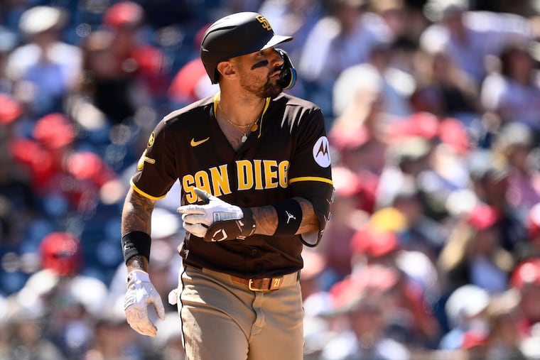 Nick Castellanos batted .191 with four homers and a .560 OPS in 122 plate appearances in a part-time role with the Padres.