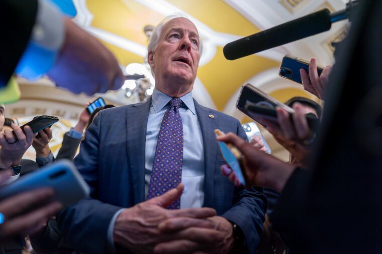 Sen. John Cornyn (R-Texas) wants to replace Mitch McConnell as the Senate's Republican leader.