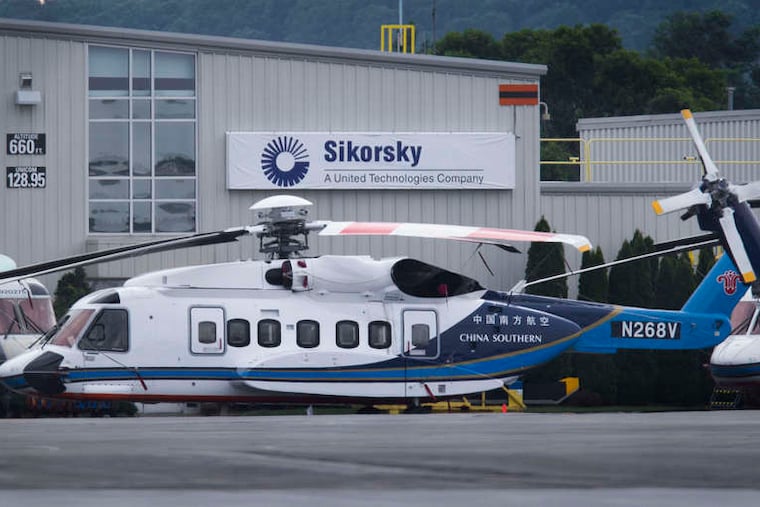 Sikorsky Global Helicopter came to Coatesville in 2005. The plant makes helicopters for oil and gas exporation — and the president — but is slated to close at year's end.