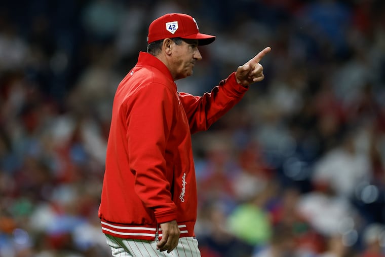 Rob Thomson says the Phillies will announce their plans for their starting rotation on Saturday.